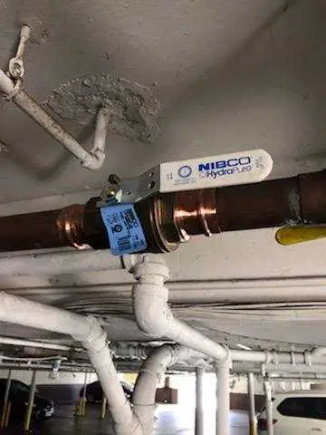 Copper pipe repair and valve work for Backflow Testing in Jersey